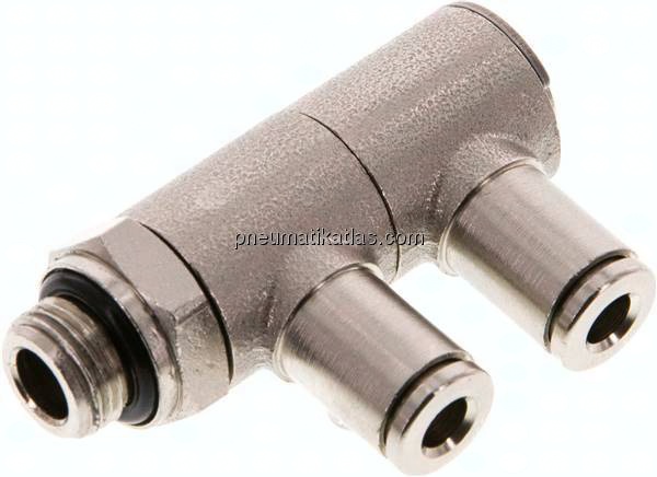 Steck-Mehrfachverteiler, 2-fach G 1/8"-4mm, IQS-MSV (Standard)