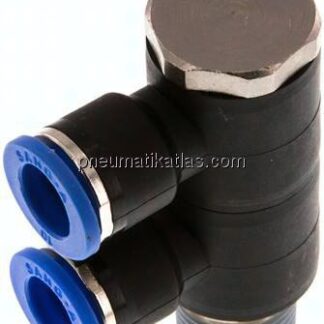 Steck-Mehrfachverteiler, 2-fach R 3/8"-10mm, IQS-Standard