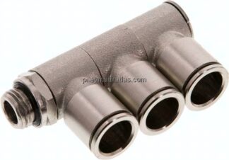 Steck-Mehrfachverteiler, 3-fach G 1/4"-12mm, IQS-MSV (Standard)