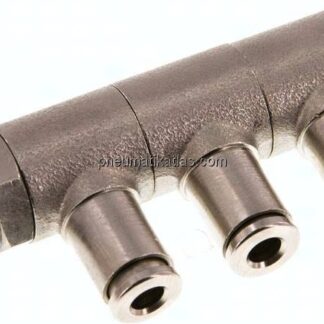 Steck-Mehrfachverteiler, 3-fach G 1/8"-4mm, IQS-MSV (Standard)
