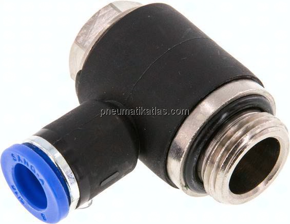 Winkel-Steckanschluss G 3/8"-8mm, IQS-Standard