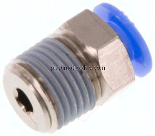 Gerader Steckanschluss R 1/8"-4mm, IQS-Mini