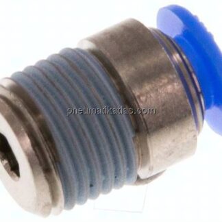 Gerader Steckanschluss R 1/8"-4mm, Mini m. Innensechskt.