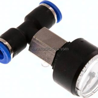 Manometer 0 - 16bar, 6mm Schlauch, IQS-Standard