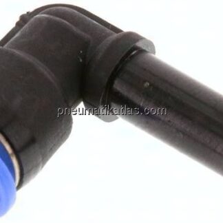 Winkel-Steckanschluss mit 6mm Stecknippel, IQS-Mini