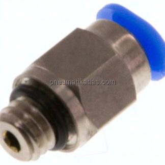 Gerader Steckanschluss M 6-3mm, IQS-Mini