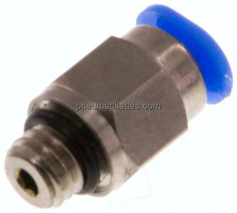 Gerader Steckanschluss M 6-3mm, IQS-Mini