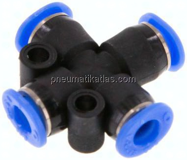 Kreuz-Steckanschluss 4mm, IQS-Mini