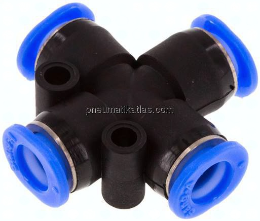 Kreuz-Steckanschluss 6mm, IQS-Mini