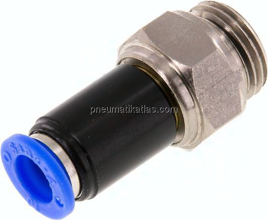 Gerade Drehverschraubung G 1/2"-10mm, IQS-Standard