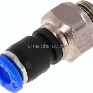 Gerade Drehverschraubung G 1/4"-6mm, IQS-Standard