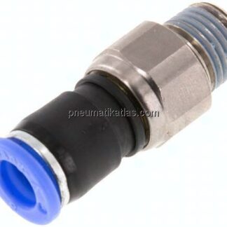 Gerade Drehverschraubung R 1/4"-8mm, IQS-Standard