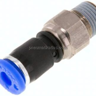 Gerade Drehverschraubung R 1/8"-4mm, IQS-Standard