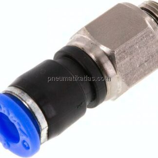 Gerade Drehverschraubung G 1/8"-6mm, IQS-Standard