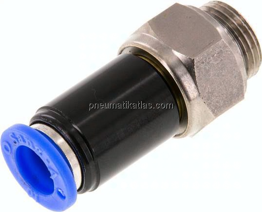 Gerade Drehverschraubung G 3/8"-10mm, IQS-Standard