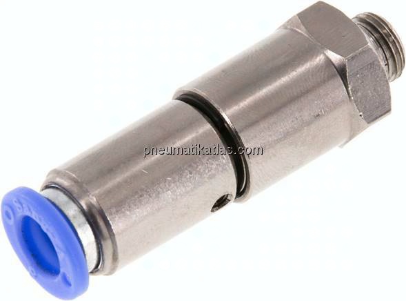 Gerade Schnelldrehverschraubung G 1/8"-8mm, IQS-Standard