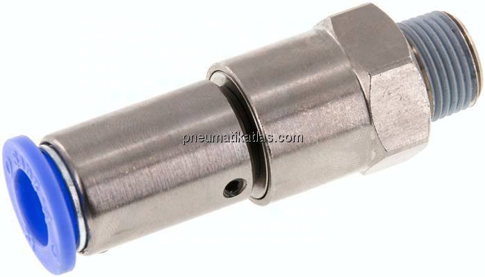 Gerade Schnelldrehverschraubung R 3/8"-12mm, IQS-Standard