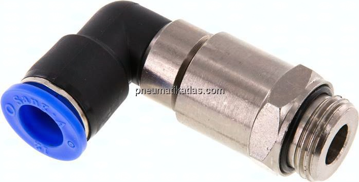 Winkel-Schnelldrehverschraubung G 1/2"-12mm, IQS-Standard