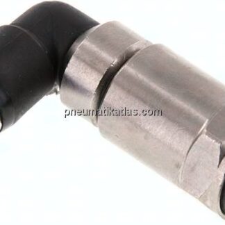 Winkel-Schnelldrehverschraubung G 1/4"-6mm, IQS-Standard