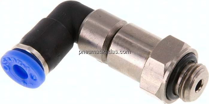 Winkel-Schnelldrehverschraubung G 1/8"-4mm, IQS-Standard