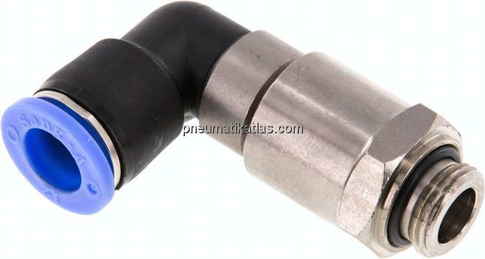 Winkel-Schnelldrehverschraubung G 3/8"-12mm, IQS-Standard