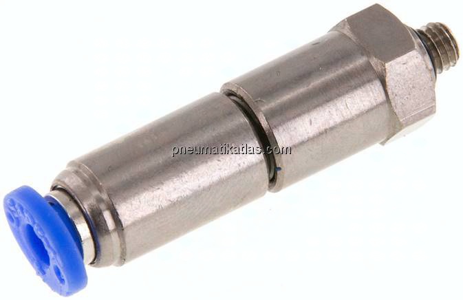 Gerade Schnelldrehverschraubung M 5-4mm, IQS-Standard