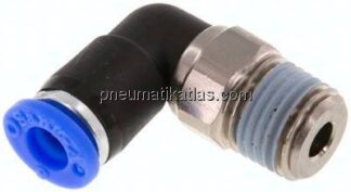 Winkel-Drehverschraubung R 1/4"-6mm, IQS-Standard