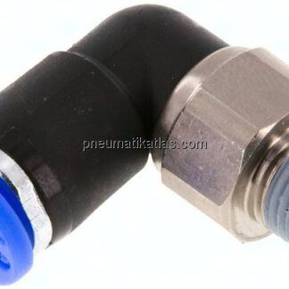 Winkel-Drehverschraubung R 1/8"-6mm, IQS-Standard