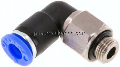Winkel-Drehverschraubung G 1/8"-6mm, IQS-Standard