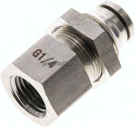 Schott-Steckanschluss mit IG. G 1/4"-8mm, IQS-ES LE