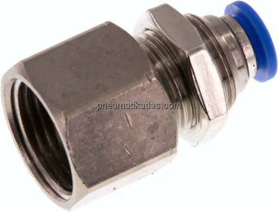 Schott-Steckanschluss mit IG. G 3/8"-6mm, IQS-Standard