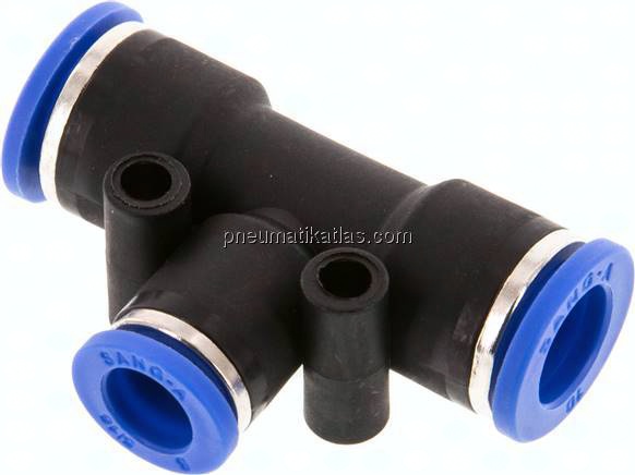 T-Steckanschluss 10mm-8mm, IQS-Standard