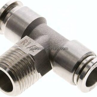 T-Steckanschluss R 1/2"-12mm, IQS-ES LE/IQS-PVDF