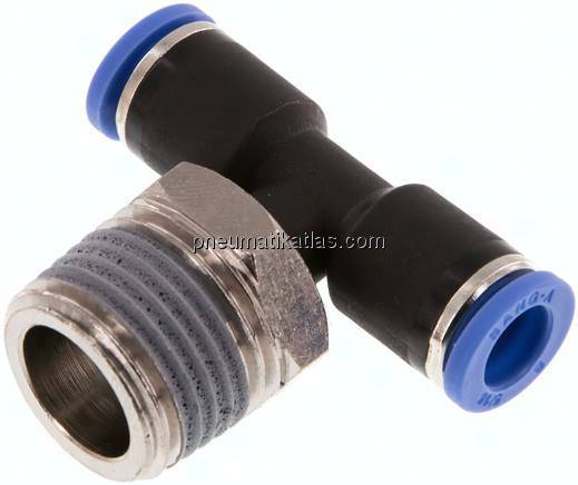 T-Steckanschluss R 1/2"-8mm, IQS-Standard