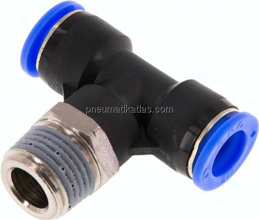 T-Steckanschluss NPT 1/2"-1/2" (12,7 mm), IQS-Inch