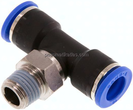 T-Steckanschluss R 1/4"-10mm, IQS-Standard