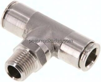 T-Steckanschluss R 1/4"-10mm, IQS-Edelstahl