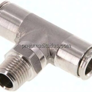T-Steckanschluss R 1/4"-10mm, IQS-Edelstahl