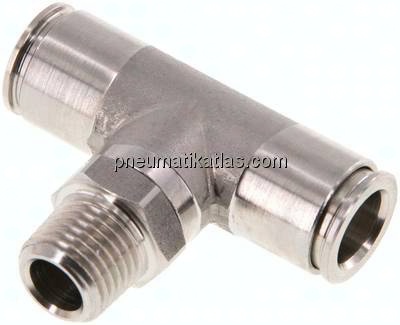 T-Steckanschluss R 1/4"-10mm, IQS-Edelstahl