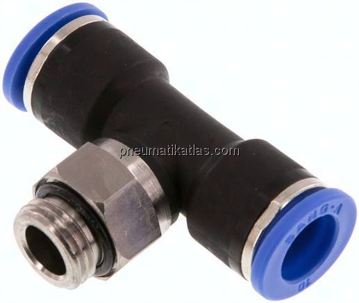 T-Steckanschluss G 1/4"-10mm, IQS-Standard