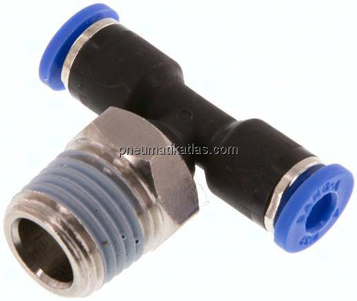 T-Steckanschluss R 1/4"-4mm, IQS-Standard