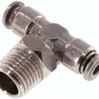 T-Steckanschluss R 1/4"-4mm, IQS-Edelstahl