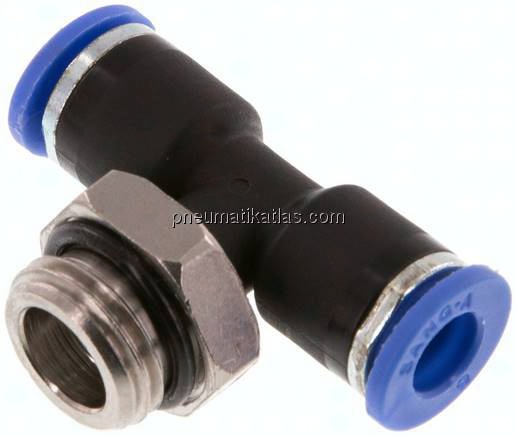 T-Steckanschluss G 1/4"-6mm, IQS-Standard