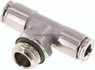 T-Steckanschluss G 1/4"-6mm, IQS-Edelstahl