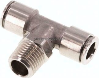 T-Steckanschluss R 1/4"-8mm, IQS-Edelstahl