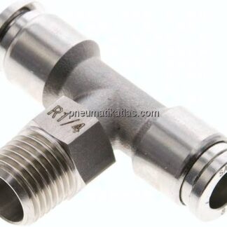 T-Steckanschluss R 1/4"-8mm, IQS-ES LE/IQS-PVDF