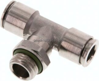 T-Steckanschluss G 1/4"-8mm, IQS-Edelstahl