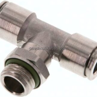 T-Steckanschluss G 1/4"-8mm, IQS-Edelstahl