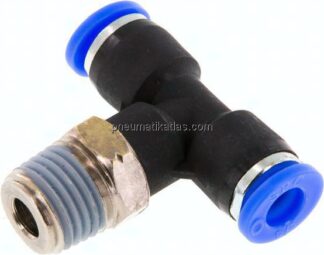 T-Steckanschluss NPT 1/4"-1/4" (6,35 mm), IQS-Inch