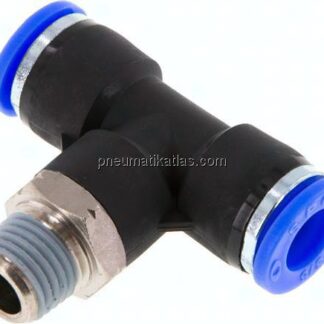 T-Steckanschluss NPT 1/4"-3/8" (9,52 mm), IQS-Inch